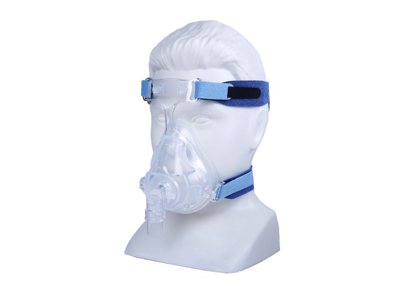 سيليكون قابلة لإعادة الاستخدام كامل الوجه قناع cpap توقف التنفس أثناء النوم 